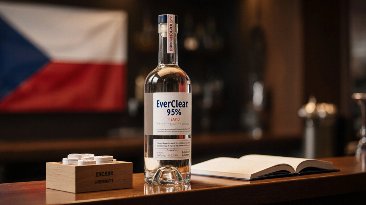 Je Everclear v ČR nelegální? Průvodce zákony a srovnání s absintem