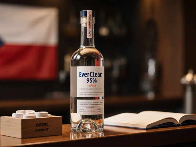 Je Everclear v ČR nelegální? Průvodce zákony a srovnání s absintem