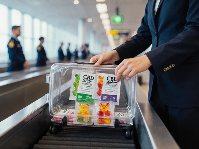 Může TSA zabavit moje CBD gummies?