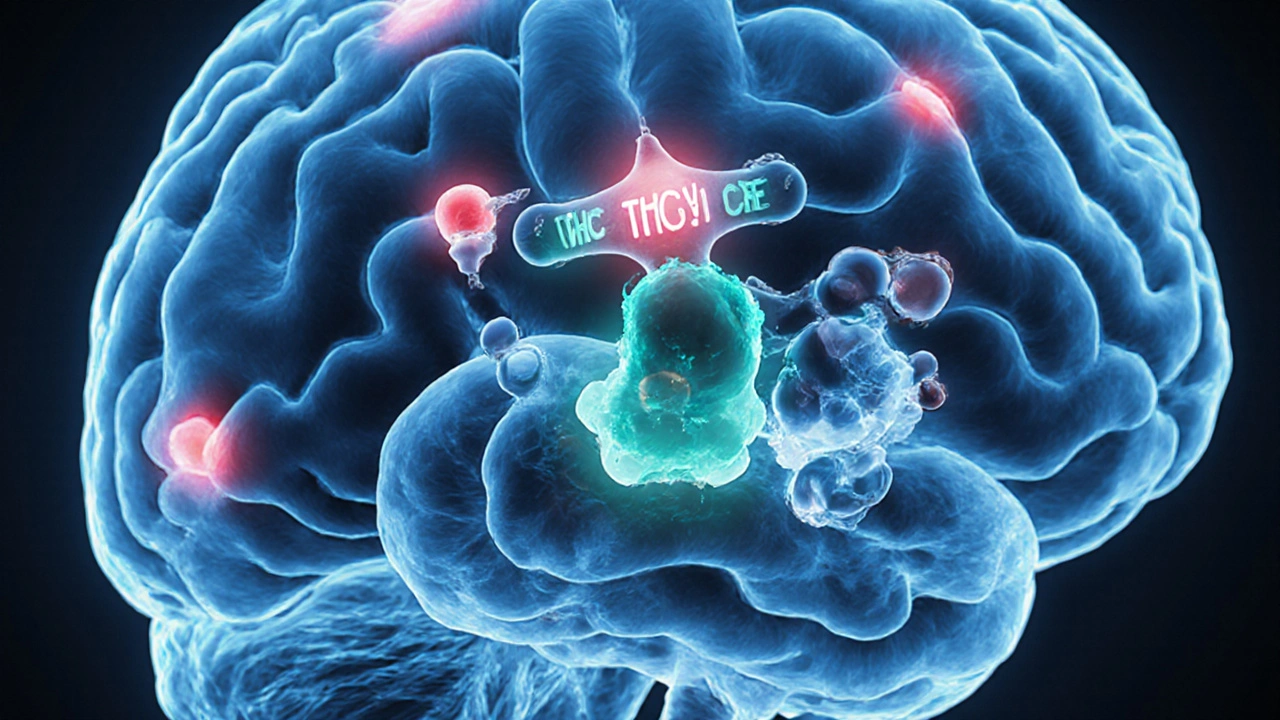 Na co se THCV váže? Vědecké poznatky o interakcích s endokannabinoidním systémem