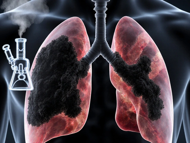 Je poškození plic z bongu trvalé?