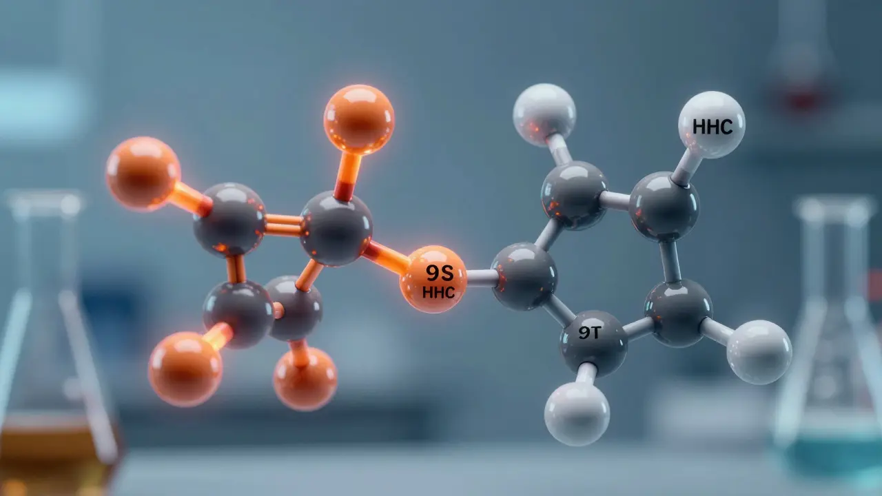 Rozdíl mezi 9S HHC a 9R HHC: Co vlastně znamenají tyto formy?