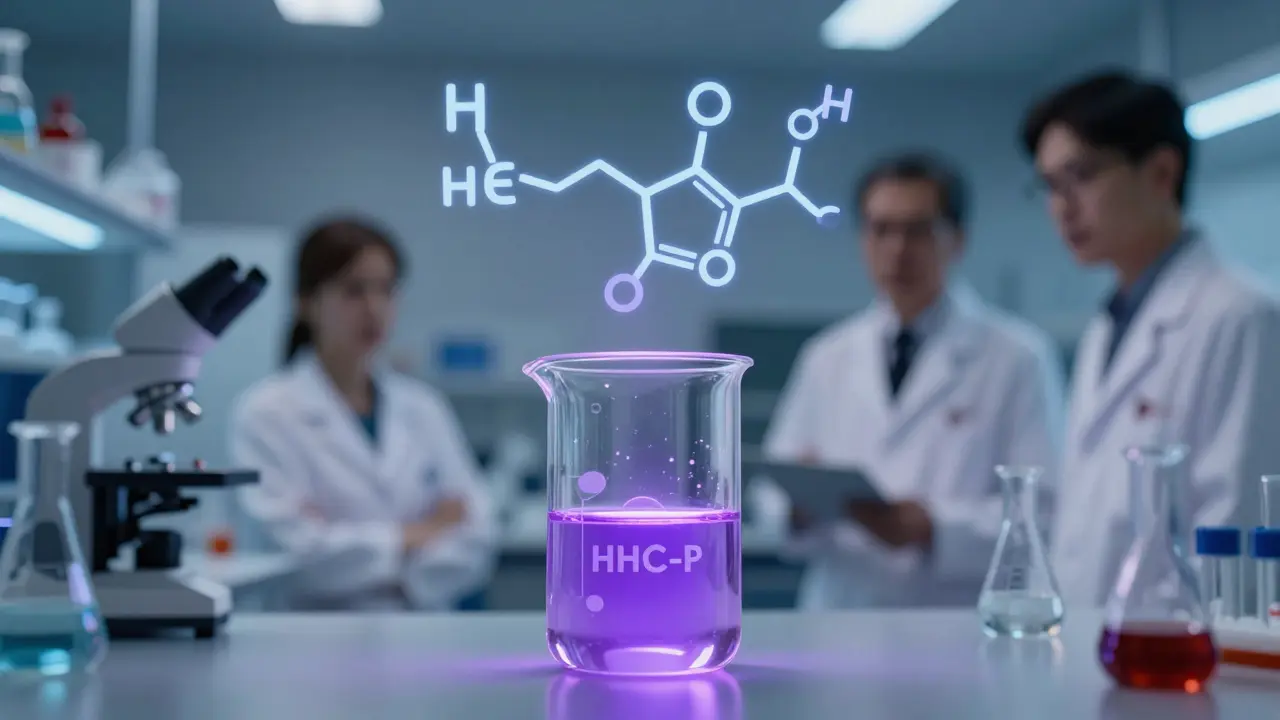 Co dělá HHC-P a jak ovlivňuje tělo?