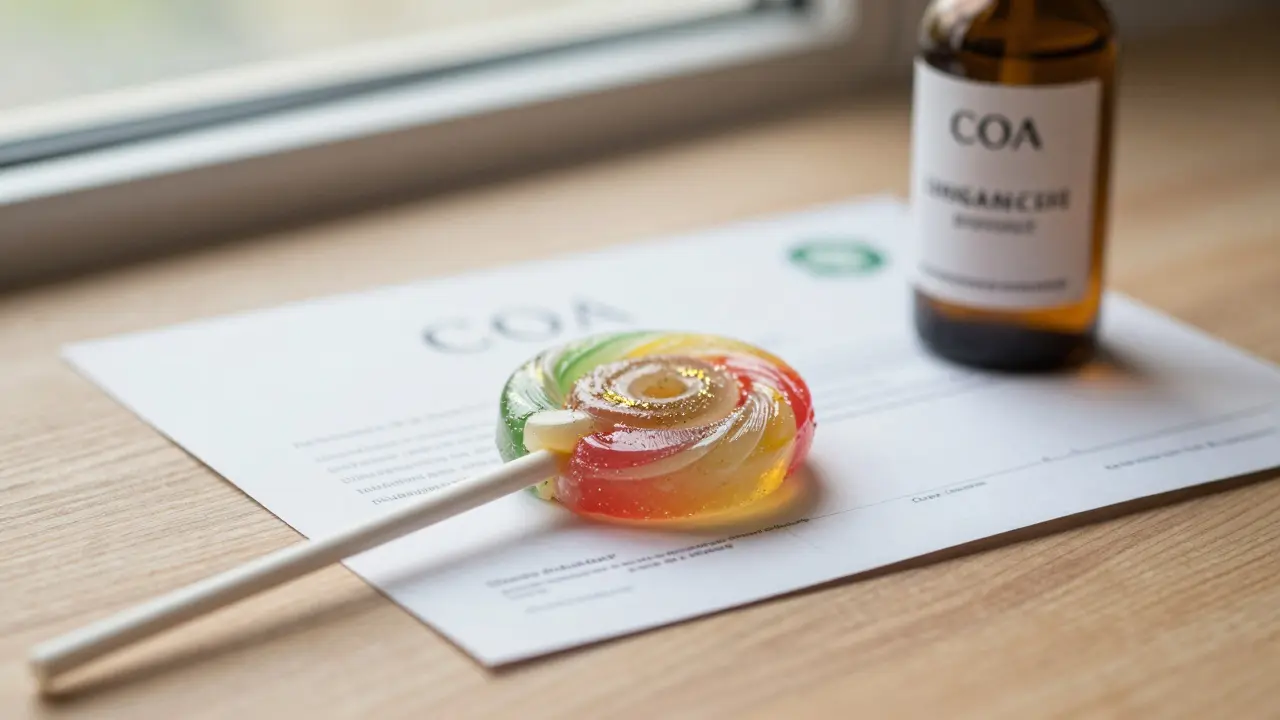 Jsou dostupné lollipopové edibilie s konopím?