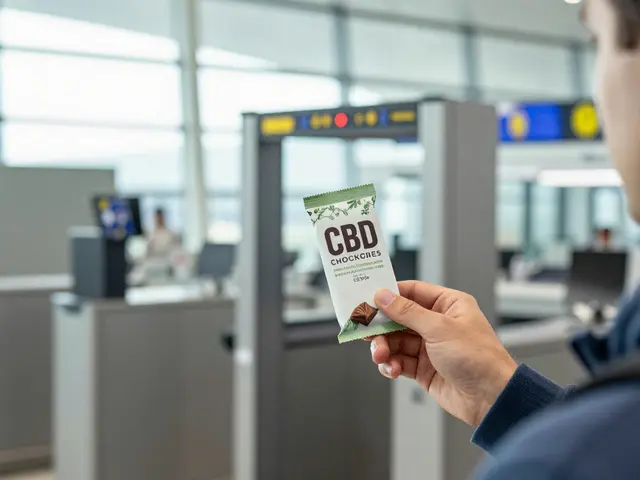 Můžete si na letadlo vzít edibily s CBD v roce 2026?