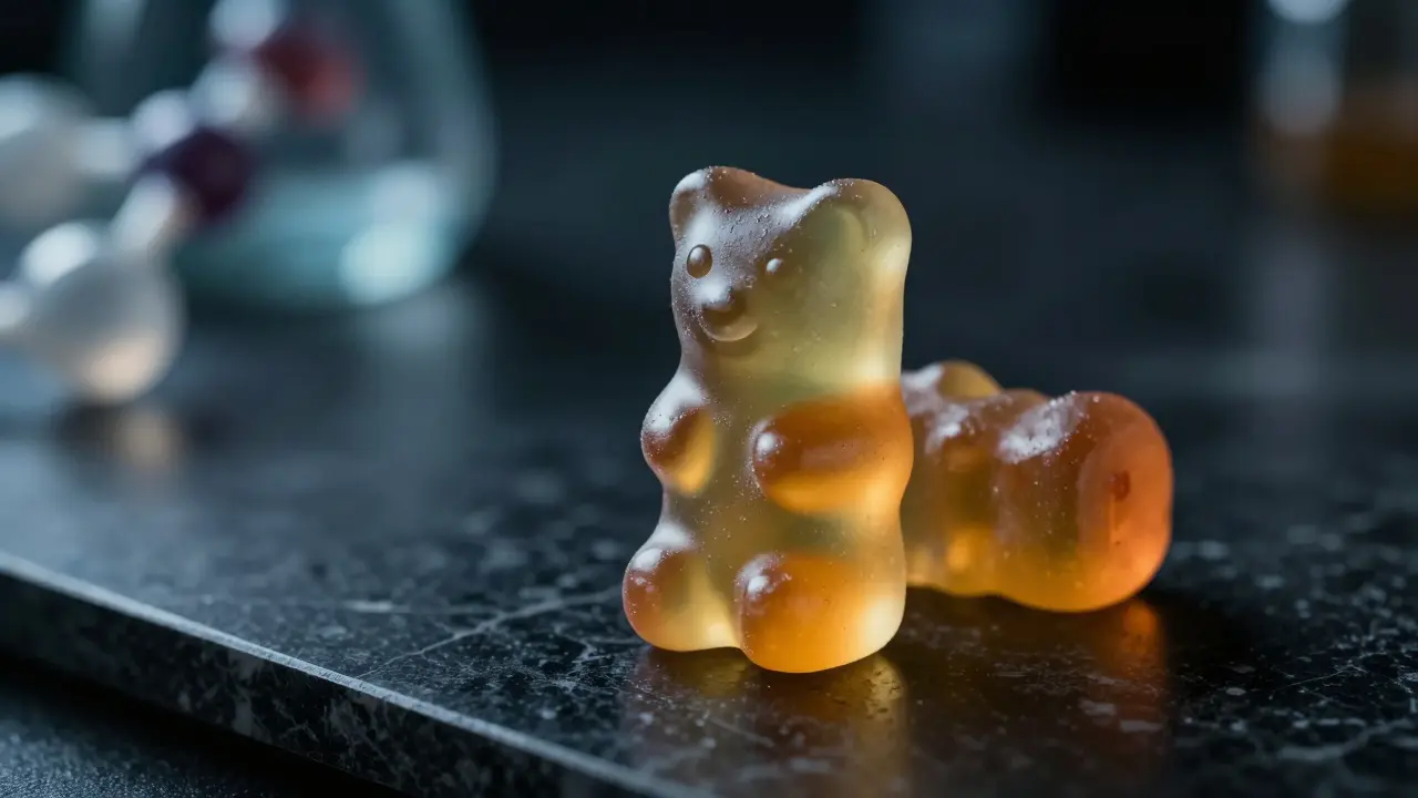 Co dělá 100 mg konopná guma? Účinky, rizika a bezpečné dávkování