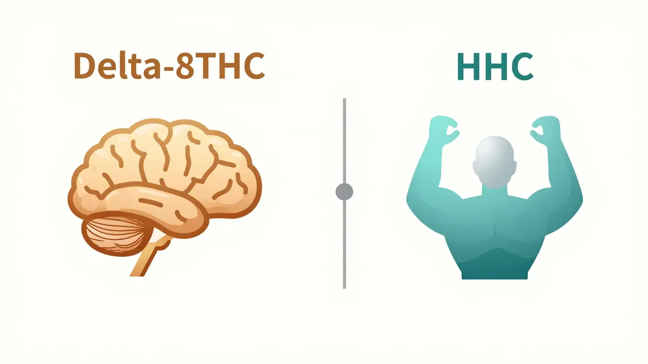 Srovnání molekul Delta-8 a HHC pro spánek