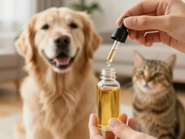 Kolik kapek CBD dát psovi nebo kočce? Přesný výpočet dávky pro domácí mazlíčky
