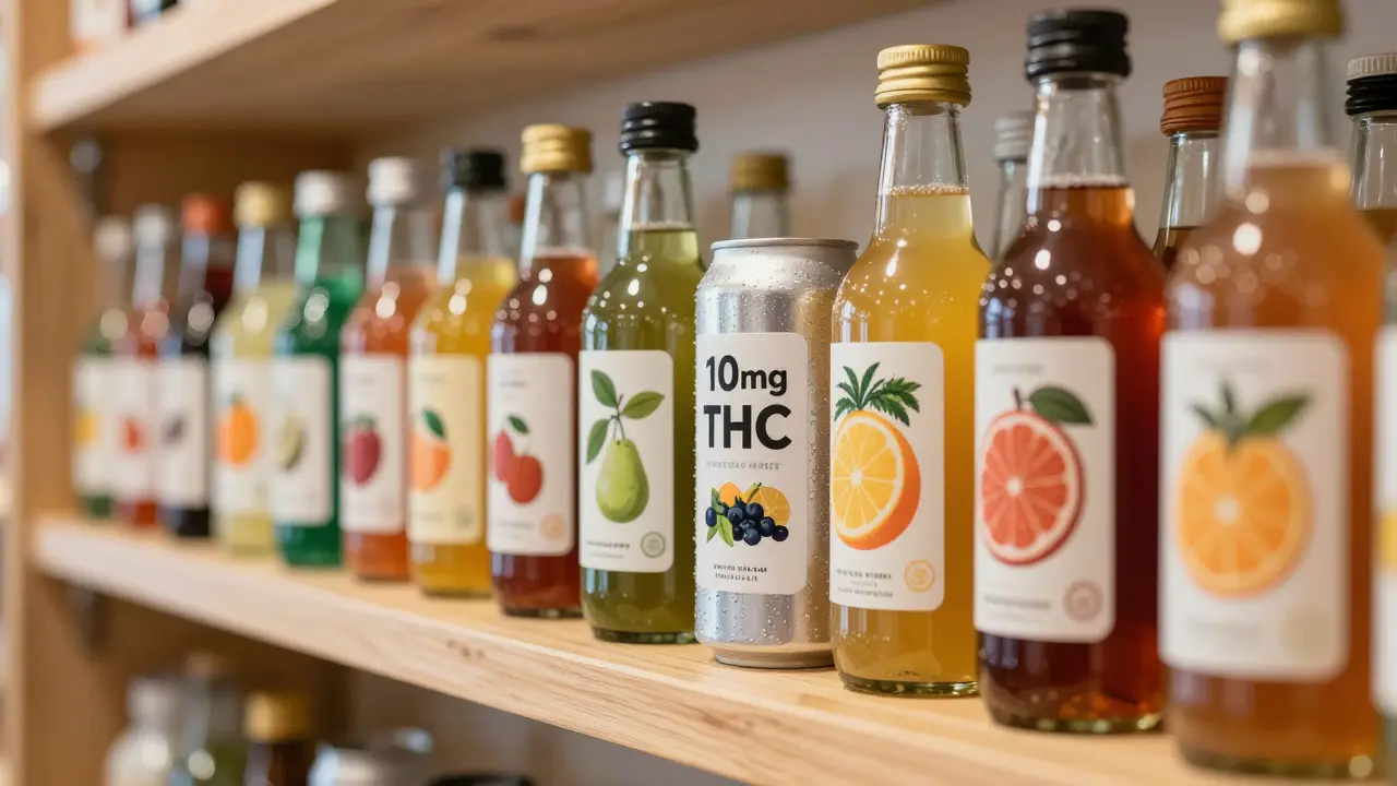 Co jsou konopné nápoje v Michiganu? Průvodce THC drinky, legálními limity a tím, co pít