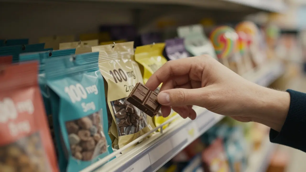 Jak silné je opravdu silné konopné čokoládové lízátko? Průvodce dávkováním THC