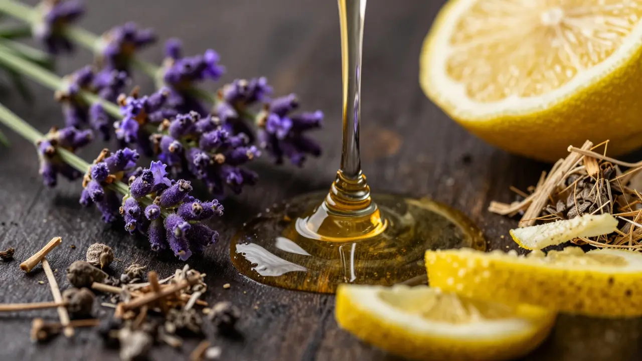 Terpeny a oleje mísící se v pivu pro synergický efekt