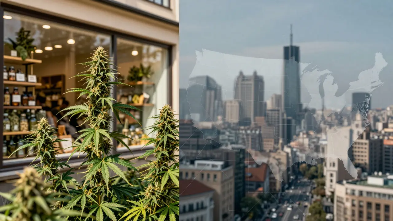 Kde je konopí ilegální? Průvodce legálností H4CBD a konope v USA a ČR