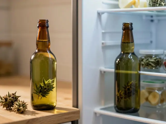 Je třeba infuzovaný alkohol (např. konopné víno) skladovat v lednici? Kompletní průvodce