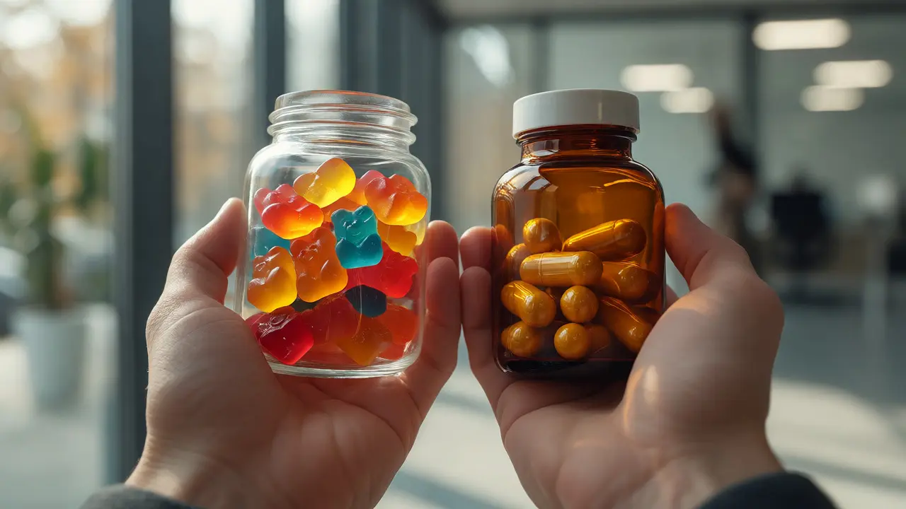 CBD gummies vs. CBD kapsle: Co je lepší pro vás?
