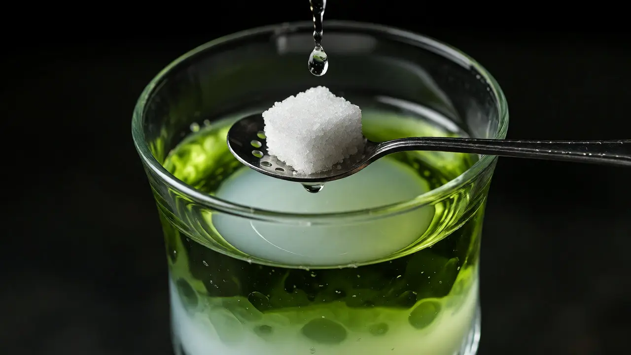 Proč se do absintu滴á voda? Tajemství louche efektu